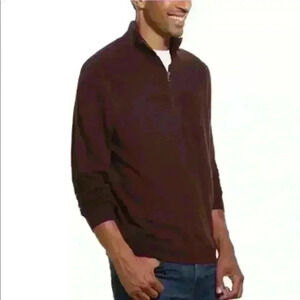 NWT! Weatherproof Vintage Soft Fabric Zip Sweater